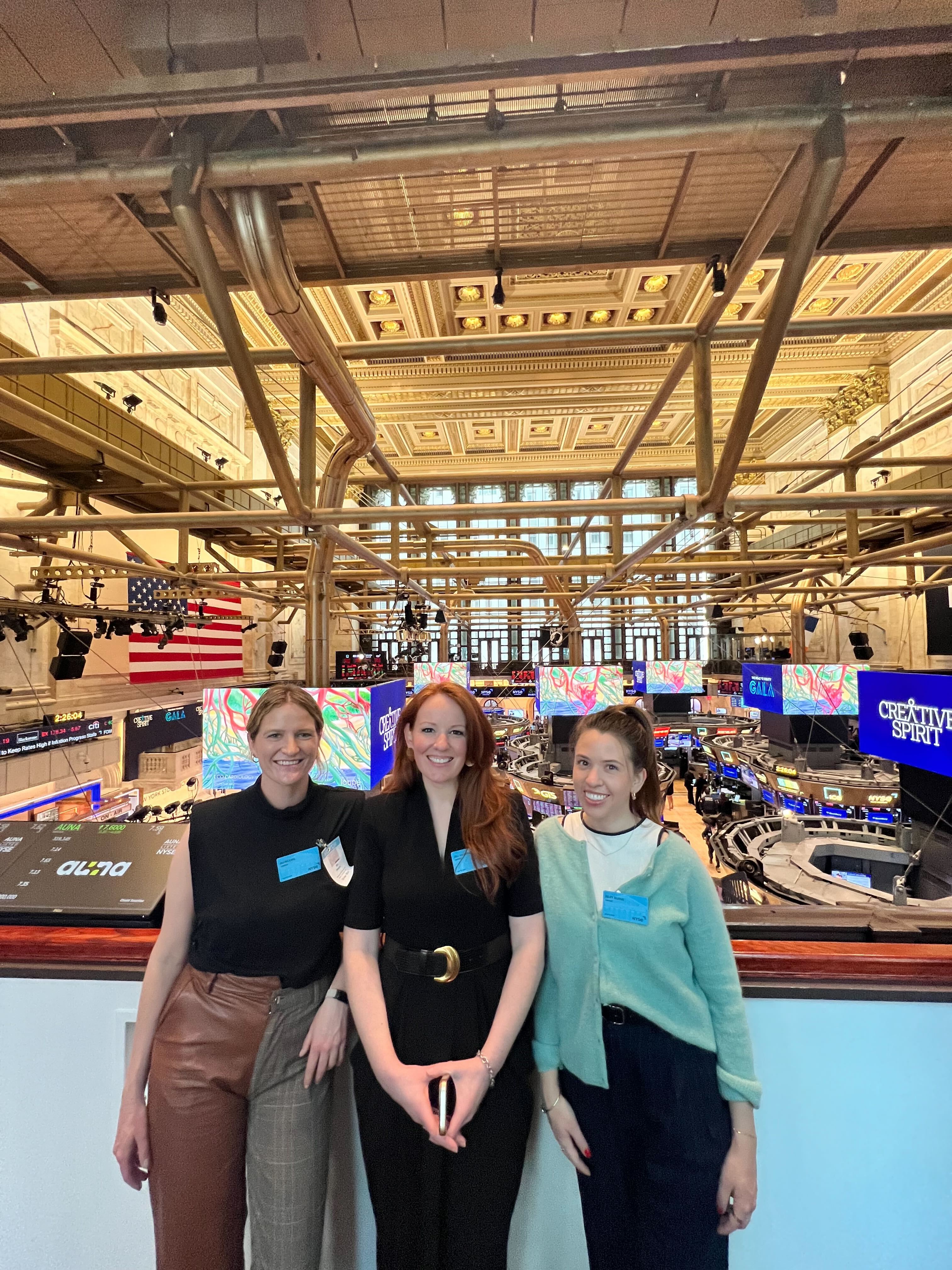 COMMAND team at the NYSE