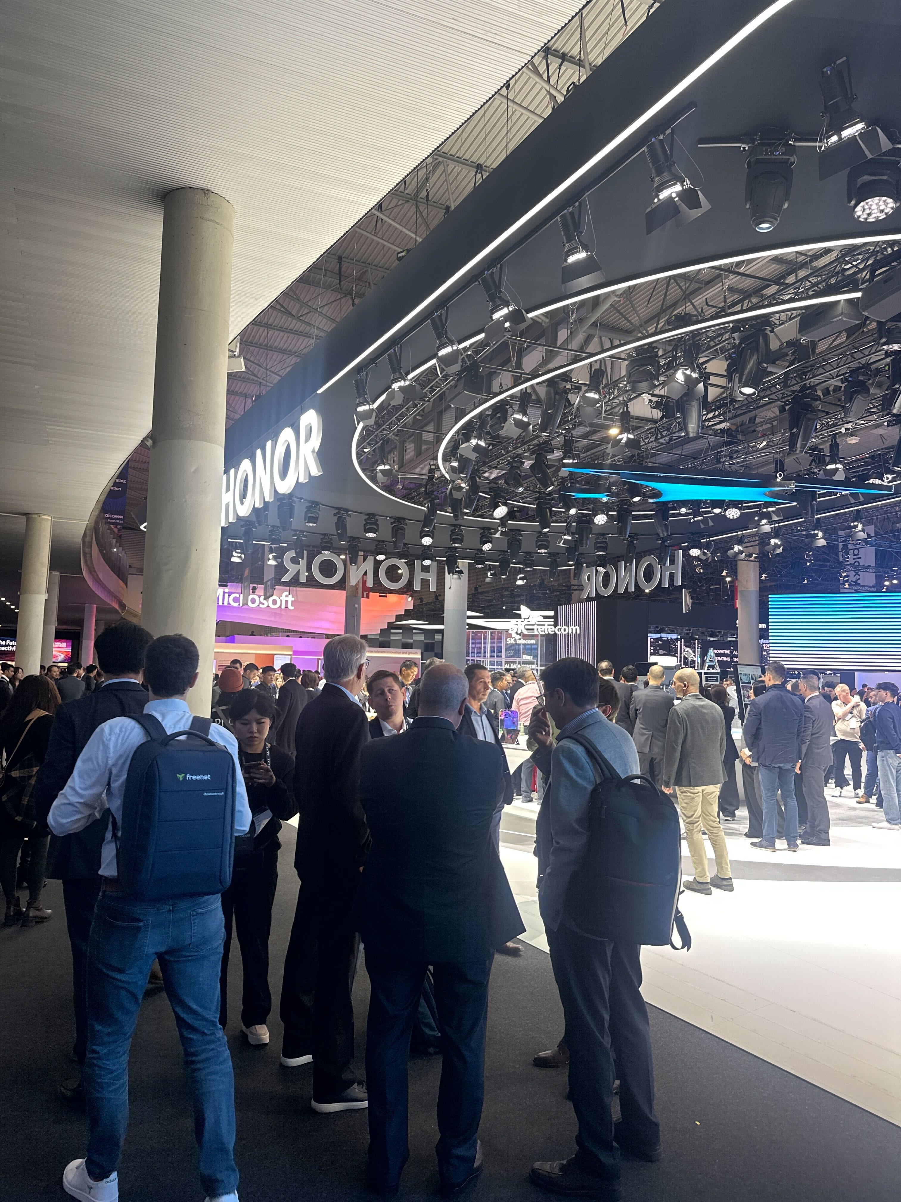 Trade show floor