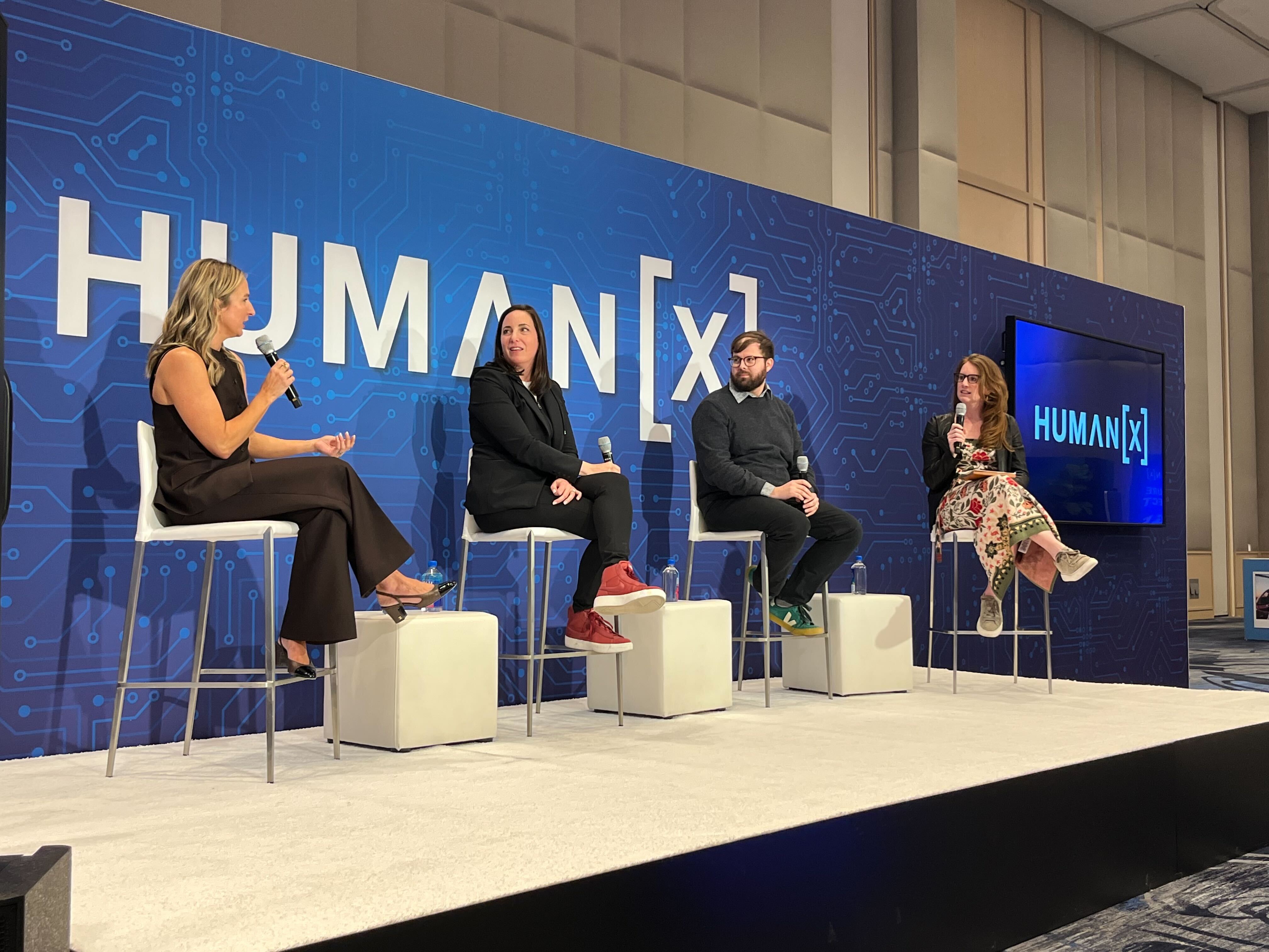 HumanX panel discussion
