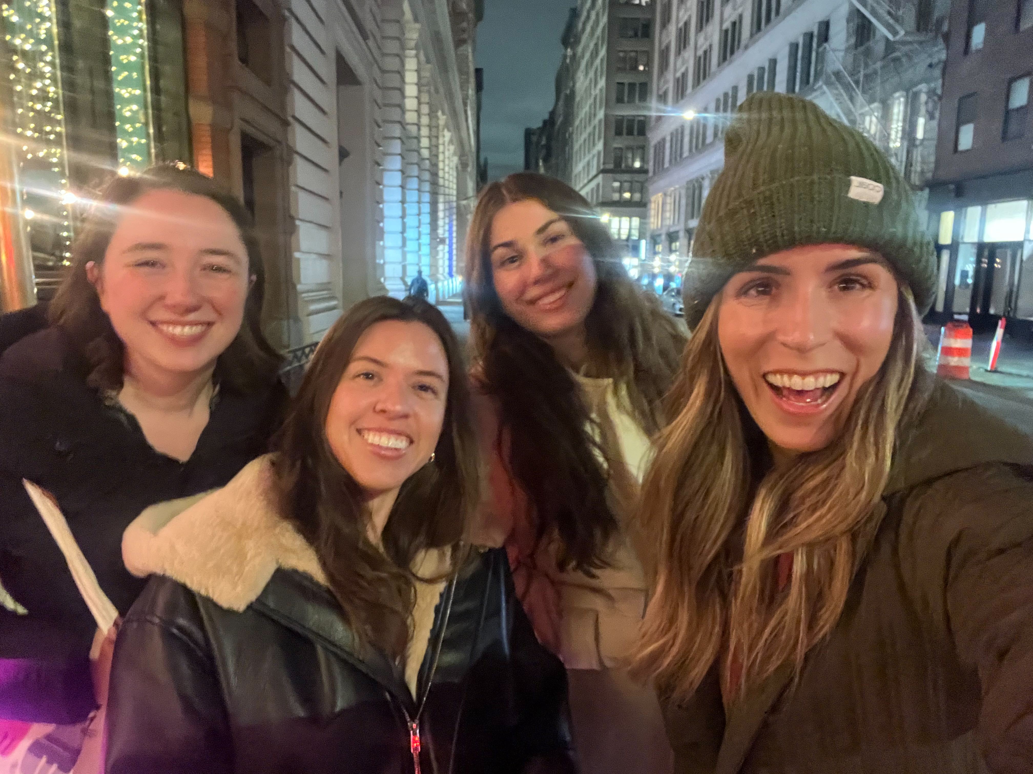 Team night out in the city